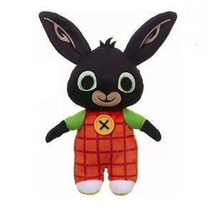 Bing Bunny Talking Plush Toy - Black and Orange